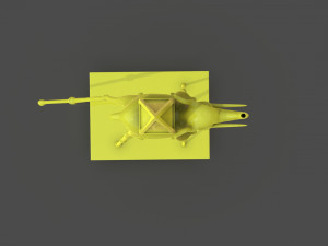 Salvador Dali Elephants 3D Print Model