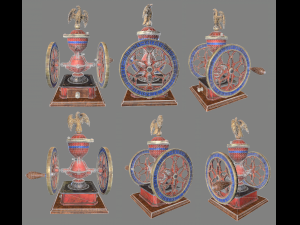 Antique Coffee Grinder Modelo 3D