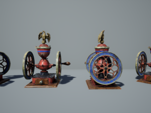 Antique Coffee Grinder Modelo 3D