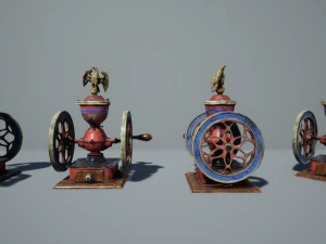 Molinillo de caf&eacute; antiguo Modelo 3D