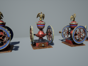 Antique Coffee Grinder Modelo 3D
