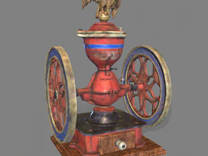 Molinillo de caf&eacute; antiguo Modelo 3D