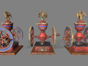 Molinillo de caf&eacute; antiguo Modelo 3D