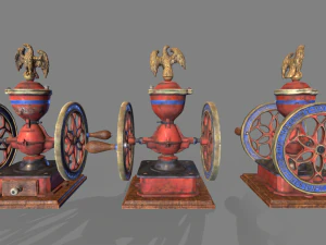 Molinillo de caf&eacute; antiguo Modelo 3D