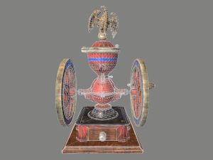 Antique Coffee Grinder Modelo 3D