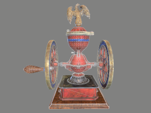 Antique Coffee Grinder Modelo 3D