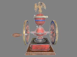 Molinillo de caf&eacute; antiguo Modelo 3D