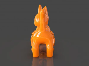Day of the Dead Cats 3D Model