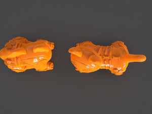 Day of the Dead Cats Modelo 3D