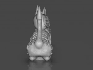 Day of the Dead Cats 3D Model