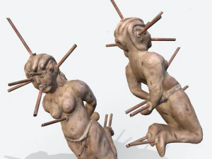 Roman Voodoo Doll 3D Model