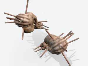 Roman Voodoo Doll 3D Model