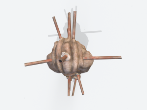 Roman Voodoo Doll 3D Model