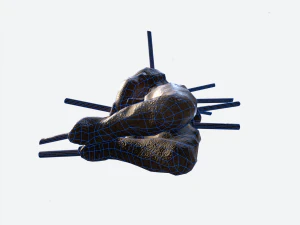 Roman Voodoo Doll 3D Model