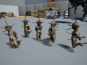 Roman Voodoo Doll 3D Model