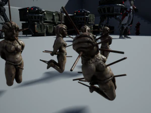 Roman Voodoo Doll 3D Model