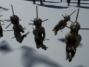 Roman Voodoo Doll 3D Model