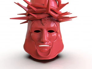 El Penitente Un Casco Estoico Blasfemo Mascarilla Modelo de impresión 3D