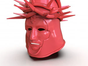 El Penitente Un Casco Estoico Blasfemo Mascarilla Modelo de impresión 3D