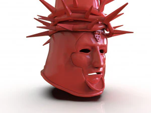 El Penitente Un Casco Estoico Blasfemo Mascarilla Modelo de impresión 3D