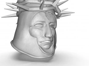 El Penitente Un Casco Estoico Blasfemo Mascarilla Modelo de impresión 3D