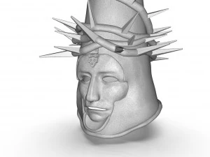 El Penitente Un Casco Estoico Blasfemo Mascarilla Modelo de impresión 3D