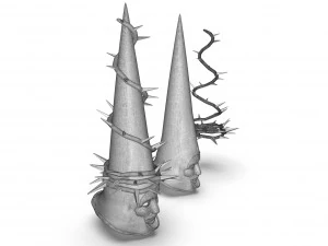 El Penitente Un Casco Estoico Blasfemo Mascarilla Modelo de impresión 3D