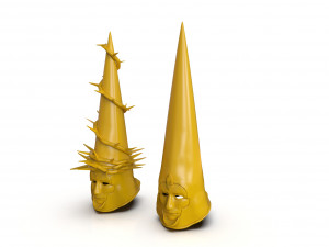 The Penitent One Helmet Blasphemous Close Mouth Modelo de impresión 3D