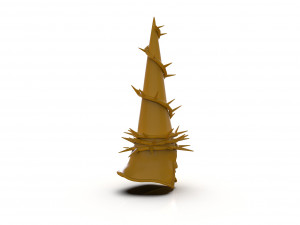 The Penitent One Helmet Blasphemous Close Mouth Modelo de impresión 3D