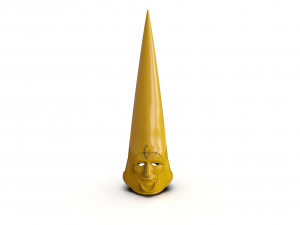 The Penitent One Helmet Blasphemous Close Mouth Modelo de impresión 3D