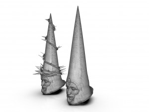 The Penitent One Helmet Blasphemous Close Mouth Modelo de impresión 3D