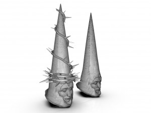 The Penitent One Helmet Blasphemous Close Mouth Modelo de impresión 3D