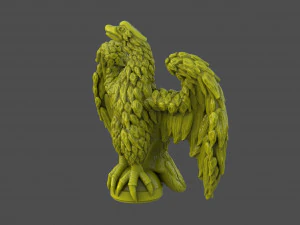 Eagle Sculpture 3D Print Model