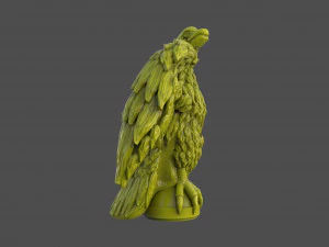 Eagle Sculpture 3D Print Model