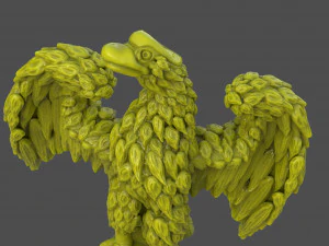 Eagle Sculpture 3D Print Model
