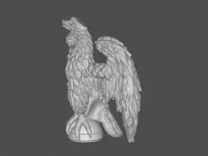 Eagle Sculpture 3D Принт Модель