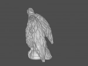 Eagle Sculpture 3D Print Model