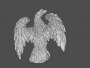 Eagle Sculpture 3D Print Model