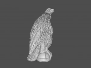 Eagle Sculpture 3D Print Model