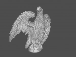 Eagle Sculpture 3D Print Model