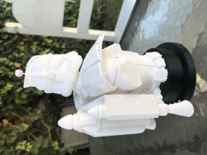 클론 트루퍼 캡틴 렉스 흉상 3D 프린트 모델