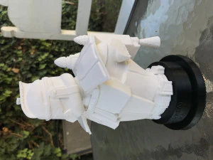 클론 트루퍼 캡틴 렉스 흉상 3D 프린트 모델