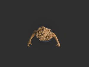 Female Clicker Sculpture Modèles 3D en vedette