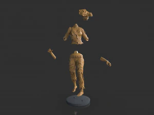 Female Clicker Sculpture 3D Print Model