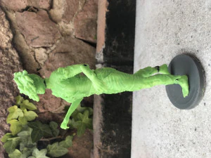 Female Clicker Sculpture 3D Print Model