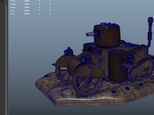 Steampunk Tank Model 3D