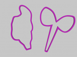 Ballet Dancer and Firefly Cookie Cutter Modelo de impresión 3D