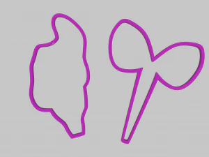 Cortador de galletas bailarina de ballet y luciérnaga Modelo de impresión 3D