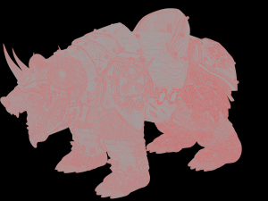 Armoured Bear 3D Print Figurine Modèles 3D en vedette