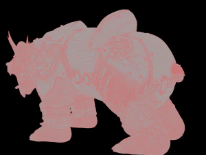Armoured Bear 3D Print Figurine 3D Print Model